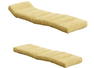 Metal Frame Fabric Functional Sofa Bed Velvet Foam Material Retractable Small