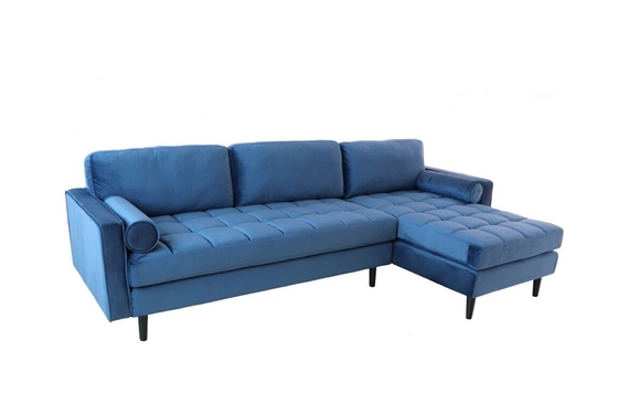 機能居間の家具のコーナーのソファーの純粋な生地の泡