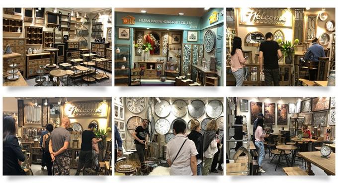 農家の居間の家の家具120*60*48cmの純木TVコンソール家具 28